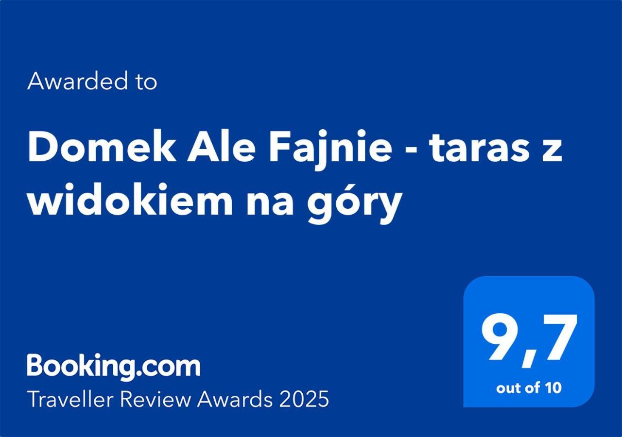 Domek Ale Fajnie - Taras Z Widokiem Na Gory Karpacz Exterior photo